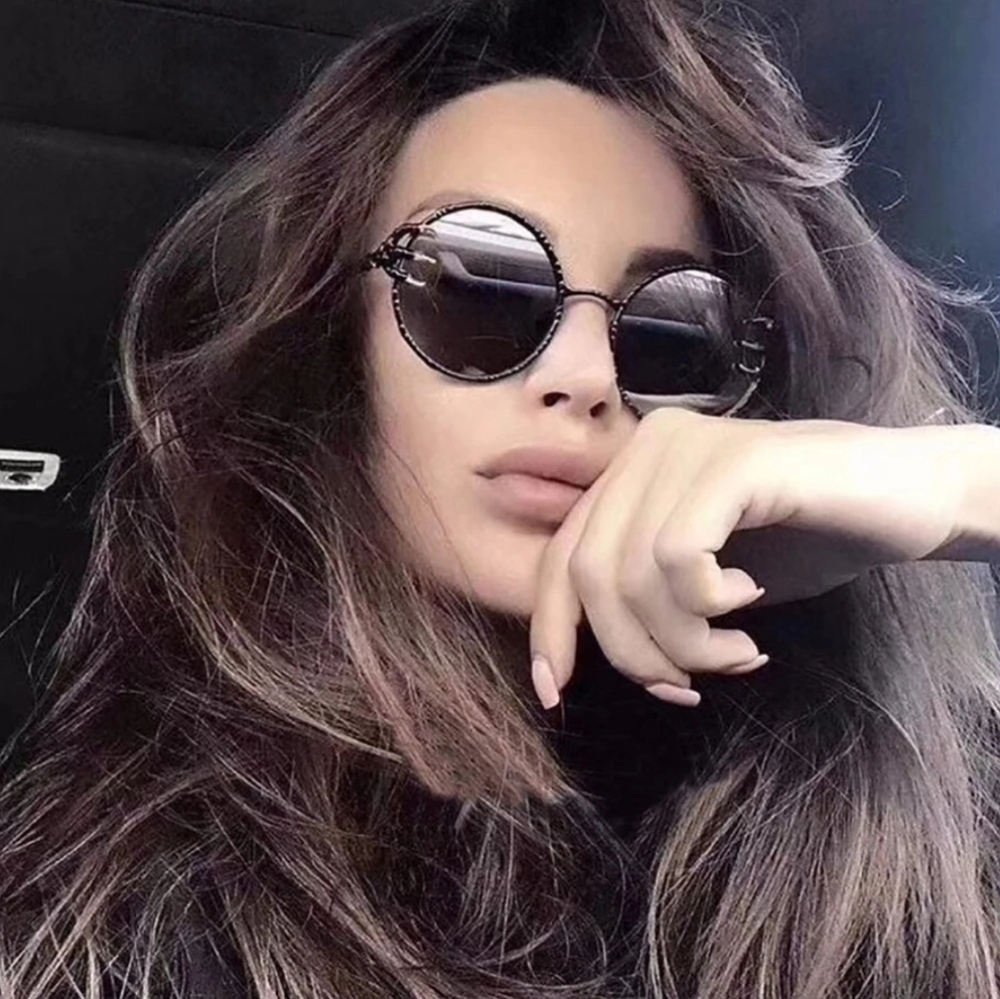 Gothic Round Claw Goth Sunglasses - Picture 8 of 8